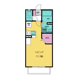シャイン A【1階】の間取り