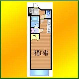 SYUWA BLD HIBARIGAOKA【3階】の間取り