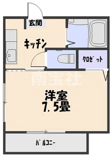 紫陽花【2階】の間取り