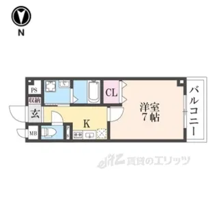 アサテラス3【3階】の間取り