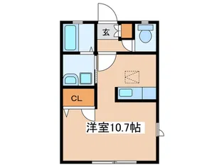 セレストIII【1階】の間取り