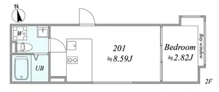 trias643【2階】の間取り