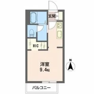 レークヒル A【2階】の間取り