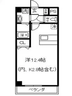 レックス草津【2階】の間取り