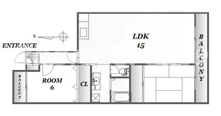 グローリアカーザ【3階】の間取り