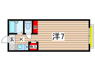 Mレスポワ-ル大塚【2階】の間取り