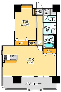 グランドパレス長町【7階】の間取り