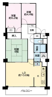 ネオコーポ戸塚【6階】の間取り