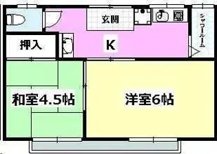 辻子マンション【3階】の間取り