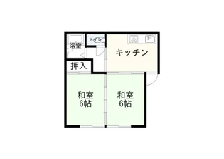 メープルタウン【2階】の間取り