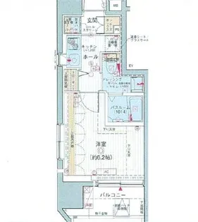 東京都品川区大井4【マンション】の間取り