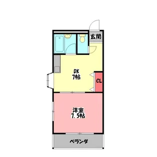 セラヴィ大枝【4階】の間取り