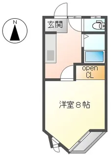 ハイツ・イマイ【1階】の間取り
