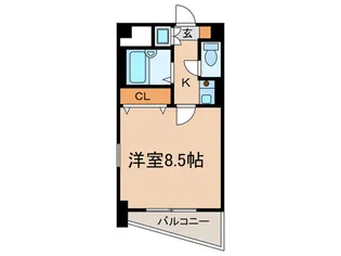 ウエストパーク21【2階】の間取り