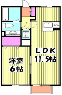 ローズパレス【2階】の間取り