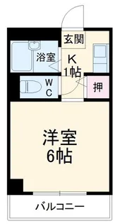ブリランテ・ベル【2階】の間取り