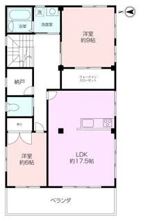 丸本ビル【3階】の間取り