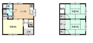 広島県福山市春日町5【一戸建】の間取り