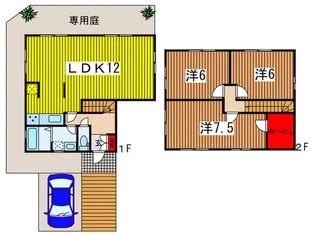埼玉県さいたま市浦和区元町2【一戸建】の間取り