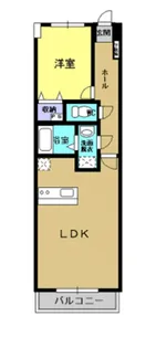 杉村ビル【5階】の間取り