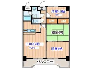 エクセレント結城 2【2階】の間取り