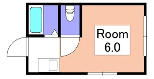1Rの間取り画像