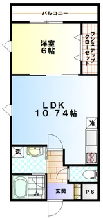 メゾン今村【1階】の間取り