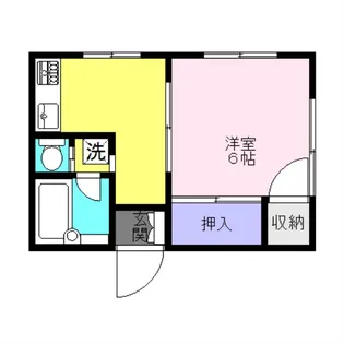 浦和ハイム【2階】の間取り