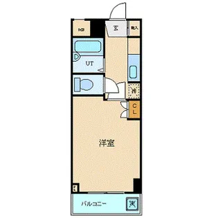 コート山谷【3階】の間取り