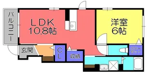 モンテ グランデI【1階】の間取り