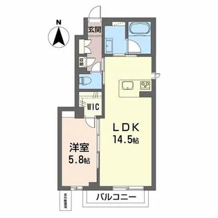 シティプラザ青森 D棟【1階】の間取り
