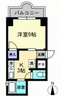 ラ・パンセ【5階】の間取り