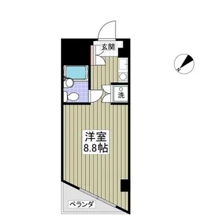 シーサイドコート金沢八景【3階】の間取り