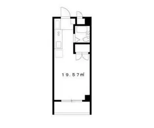 エステート吉武【2階】の間取り