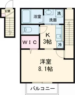 大阪府堺市北区東三国ヶ丘町5【アパート】の間取り