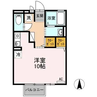 カーム・ハイツ【2階】の間取り