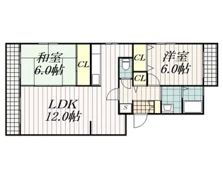 千葉県千葉市中央区登戸5【マンション】の間取り