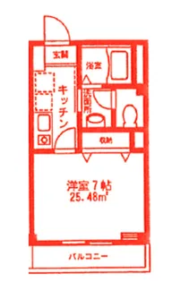 ディアコ一ト I【3階】の間取り