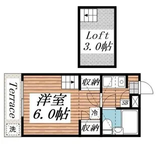 Live津田沼【1階】の間取り