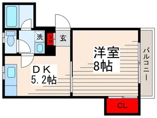 岡野コーポ【2階】の間取り