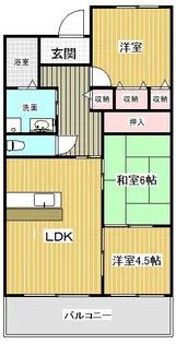 エスペラール神戸【5階】の間取り