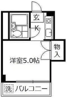 サンルート徳丸【2階】の間取り