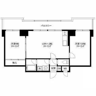 ル・三番町【3階】の間取り