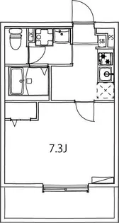 ヴァンベール小机【3階】の間取り