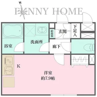東京都世田谷区太子堂3【マンション】の間取り