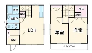 埼玉県本庄市東台2【一戸建】の間取り