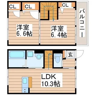アンバーウィローの間取り