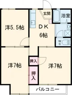 メゾン・ド・シーダ【2階】の間取り