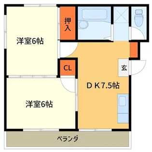 神奈川県逗子市池子1【アパート】の間取り