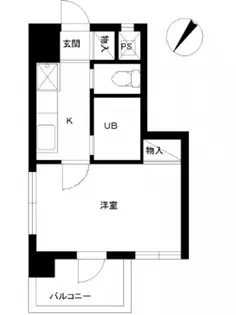スカイコート東日本橋【3階】の間取り